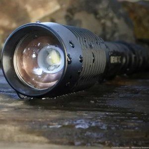 1200 Lumens EVATAC™ PRO-XML Rechargeable Tactical Flashlight